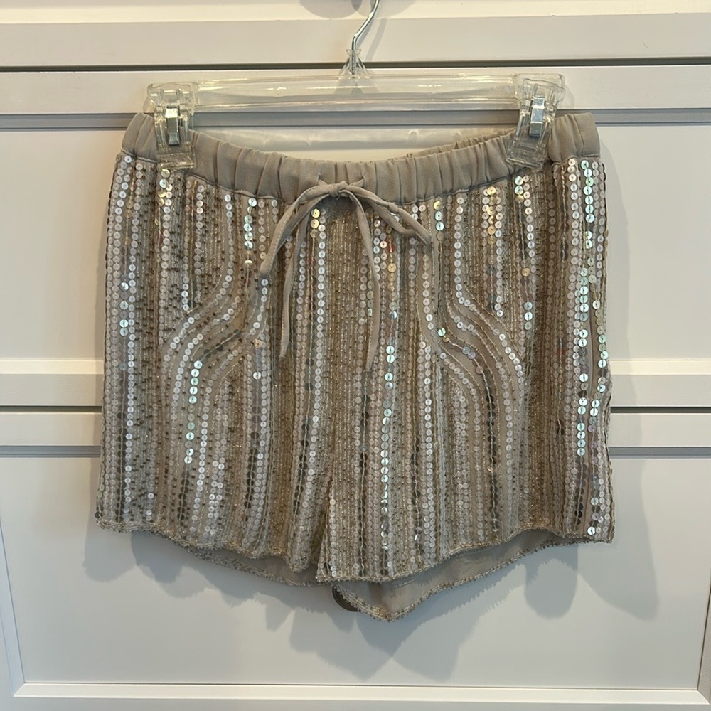 En Crème Sparkle Shorts